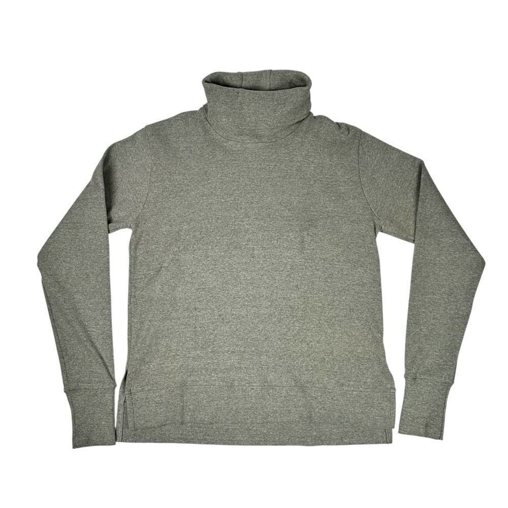 KNYEW Ribbed Turtleneck Sweater Cropped Oversized Mens Medium
